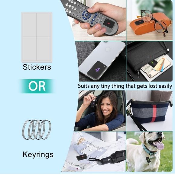 Carbon Fiber Key Finder Set 4 finders black - Picture 4 of 10